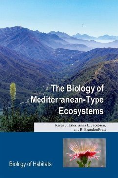 The Biology of Mediterranean-Type Ecosystems - Esler, Karen J; Jacobsen, Anna L; Pratt, R Brandon