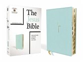 The Jesus Bible, NIV Edition, Leathersoft, Blue, Indexed, Comfort Print