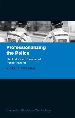 Professionalizing the Police - Fielding, Nigel G