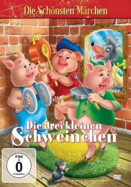 Die Schonsten Marchen Die Drei Kleinen Schweinchen Auf Dvd Portofrei Bei Bucher De