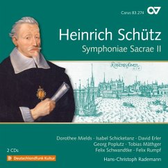 Symphoniae Sacrae Ii (Schütz-Ed.Vol.18) - Mields/Schicketanz/Erler/Poplutz/Rademann/+