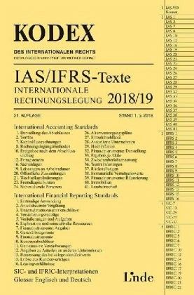 IAS/IFRS-Texte Internationale Rechnungslegung 2018/19 IAS/IFRS-Texte Internationale Rechnungslegung 2018/19