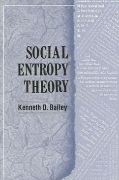 Social Entropy Theory - Bailey, Kenneth D.