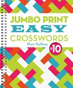 Jumbo Print Easy Crosswords #10 - Gaffney, Matt