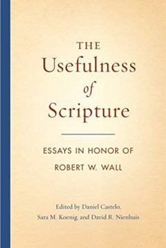 Cover Usefulness of Scripture