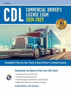CDL - Commercial Driver's License Exam, 2024-2025 - Mosher, Matt