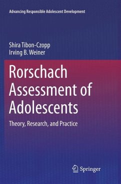 Rorschach Assessment of Adolescents - Tibon-Czopp, Shira;Weiner, Irving B.