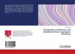 Production of Glucose and Bioethanol from spyrogyra africanus