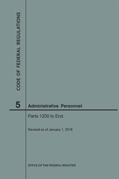 Code of Federal Regulations Title 5, Administrative Personnel, Parts 1200-End, 2018 - Nara