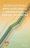 Statistical Applications for the Behavioral and Social Sciences Statistical Applications for the Behavioral and Social Sciences