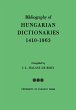 Bibliography of Hungarian Dictionaries,... - Bild 1