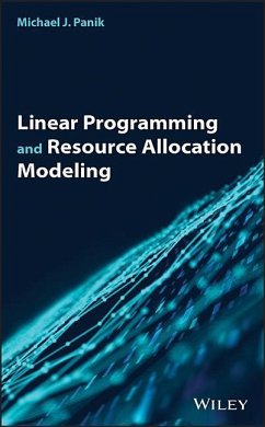Linear Programming and Resource Allocation Modeling - Panik, Michael J