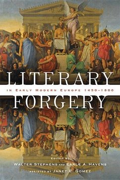 Literary Forgery in Early Modern Europe, 1450-1800