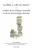 La Bible a-t-elle ¿t¿ alt¿r¿e? Verdict de la chronologie