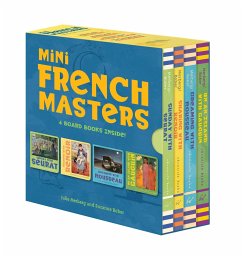 Mini French Masters Boxed Set: 4 Board Books Inside! (Books for Learning Toddler, Language Baby Book) - Merberg, Julie; Bober, Suzanne