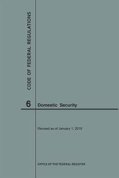 Code of Federal Regulations Title 6, Domestic Security, 2018 - Nara