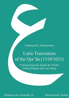 Latin Translation of the Qur'an (1518/1621) (eBook, PDF) - Starczewska, Katarzyna K.