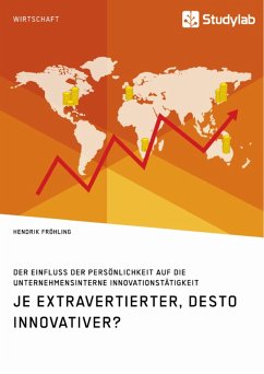 Je extravertierter, desto innovativer? Der Einfluss der Persönlichkeit auf die unternehmensinterne Innovationstätigkeit (eBook, ePUB)