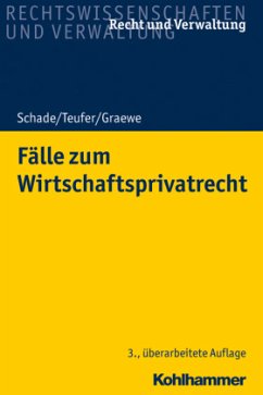 Fälle zum Wirtschaftsprivatrecht - Schade, Georg F.;Teufer, Andreas;Graewe, Daniel