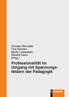 Cover Professionalität im Umgang mit Spannungsfeldern der Pädagogik (eBook, PDF)
