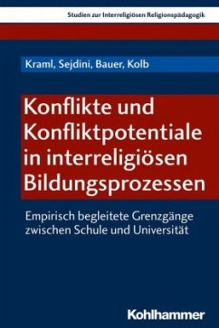 Konflikte und Konfliktpotentiale in interreligiösen Bildungsprozessen - Martina Kraml; Zekirija Sejdini; Nicole Bauer; Jonas Kolb