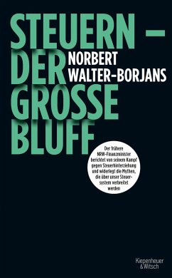 Steuern - Der große Bluff - Walter-Borjans, Norbert