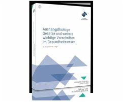 Cover Aushangpflichtige Gesetze und weitere wichtige Vorschriften im Gesundheitswesen