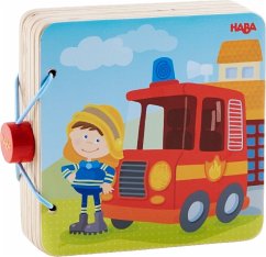 HABA 303776 - Holz-Babybuch Feuerwehr