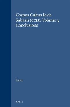 Corpus Cultus Iovis Sabazii (Ccis), Volume 3 - Lane, E N