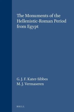 The Monuments of the Hellenistic-Roman Period from Egypt - Kater-Sibbes, G J F; Vermaseren, M J