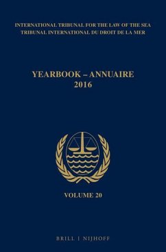 Yearbook International Tribunal for the Law of the Sea / Annuaire Tribunal International Du Droit de la Mer, Volume 20 (2016)