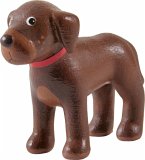 HABA 303857 - Little Friends, Hund Dusty, braun, 5,5 cm