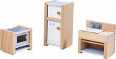 HABA 303838 - Little Friends, Puppenhaus-Möbel, Küche (Herd-Kühlschrank-Spüle), 3-teilig HABA 303838 - Little Friends, Puppenhaus-Möbel, Küche (Herd-Kühlschrank-Spüle), 3-teilig