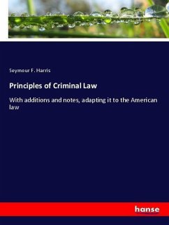 Principles of Criminal Law - Harris, Seymour F.