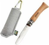 HABA 1303538001 - Terra Kids Opinel-Taschenmesser, Kinder-Taschenmesser mit Filztasche