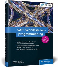 SAP-Schnittstellenprogrammierung - Wegelin, Michael;Englbrecht, Michael