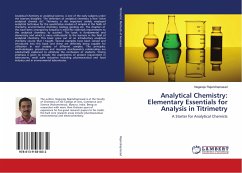 Analytical Chemistry: Elementary Essentials for Analysis in Titrimetry - Rajendraprasad, Nagaraju