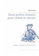 Deux petites Sonates pour violon et... - Bild 1