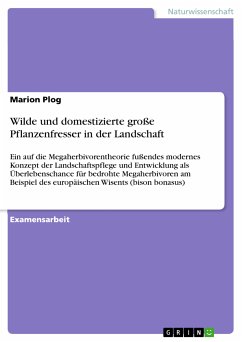 Wilde und domestizierte große Pflanzenfresser in der Landschaft (eBook, PDF)