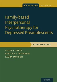 Cover Family-based Interpersonal Psychotherapy for Depressed Preadolescents (eBook, ePUB)