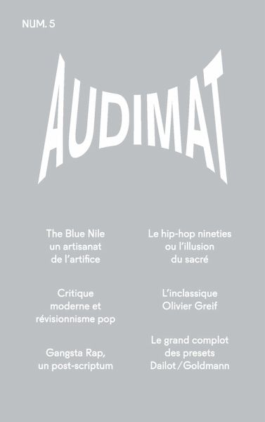Audimat - Revue n°5 (eBook, ePUB) Audimat - Revue n°5 (eBook, ePUB)