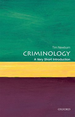Criminology: A Very Short Introduction (eBook, ePUB) - Newburn, Tim