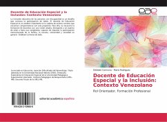 Docente de Educación Especial y la Inclusión: Contexto Venezolano - Carmona, Debbiee;Rodríguez, María