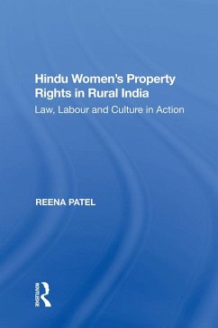 Hindu Women's Property Rights in Rural India (eBook, ePUB) - Patel, Reena