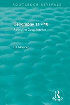 Geography 11 - 16 (1995) (eBook, ePUB) - Marsden, Bill