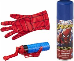 Hasbro B9764EM0 - Marvel, Spider-Man, Mega Blast Web Shooter, mit Handschuh und Sprühflüssigkeit