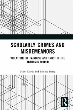 Scholarly Crimes and Misdemeanors (eBook, ePUB) - Davis, Mark; Berry, Bonnie