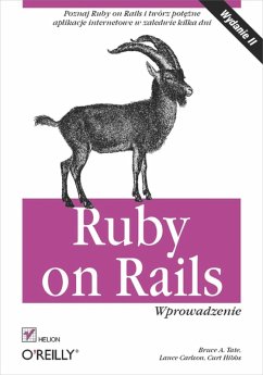 Ruby on Rails. Wprowadzenie. Wydanie II (eBook, ePUB) - Tate, Bruce