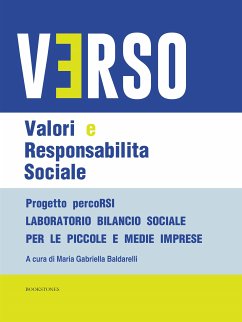 VERSO - Valori e Responsabilità Sociale (eBook, ePUB) - Gabriella Baldarelli, Maria