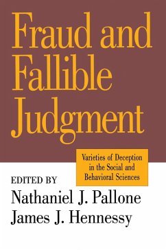 Fraud and Fallible Judgement (eBook, ePUB) - Marsland, David